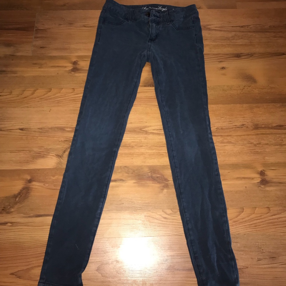 Navy American Eagle Jeggings